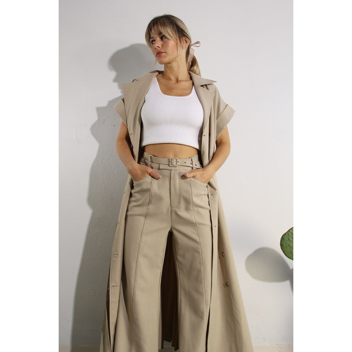 Come-Pleat Me Trousers